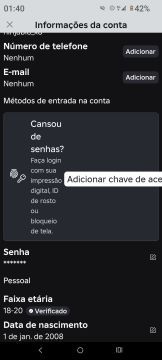 CONTAS ROBLOX VERIFICADAS (MICROFONE +17)