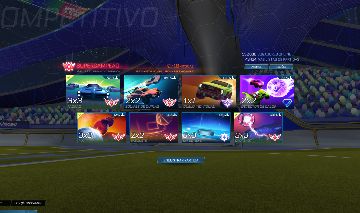 CONTA DE ROCKET LEAGUE GC LVL 134 - COM DIVERSOS ITENS E REWARD GC FEITA