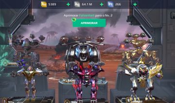 Conta war robots inicial