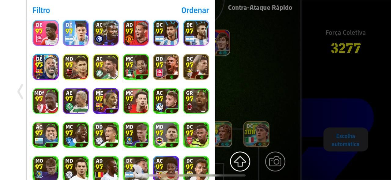CONTA SEMI-FULL! DEL PIERO BLITZ + BALE 108 + ROMARIO ANTIGO + HAZARD 109 E++++!