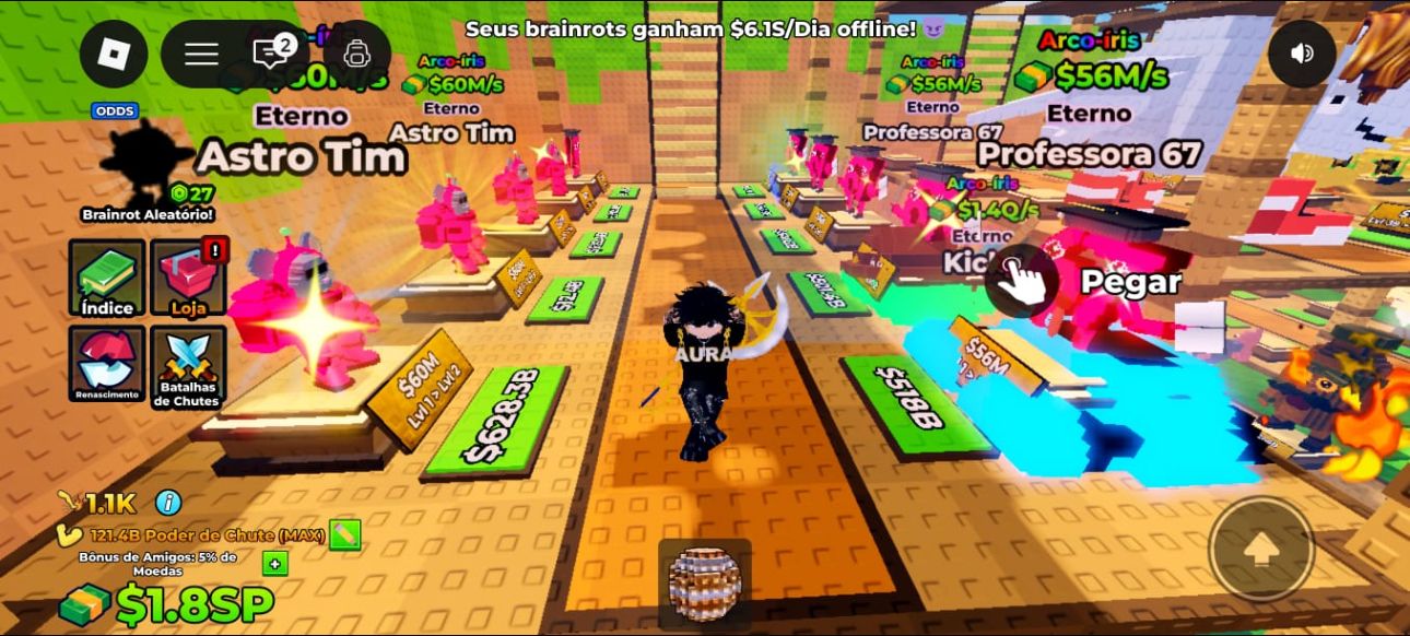 Melhores Preços do Chute Um Bloco Para Brainrots