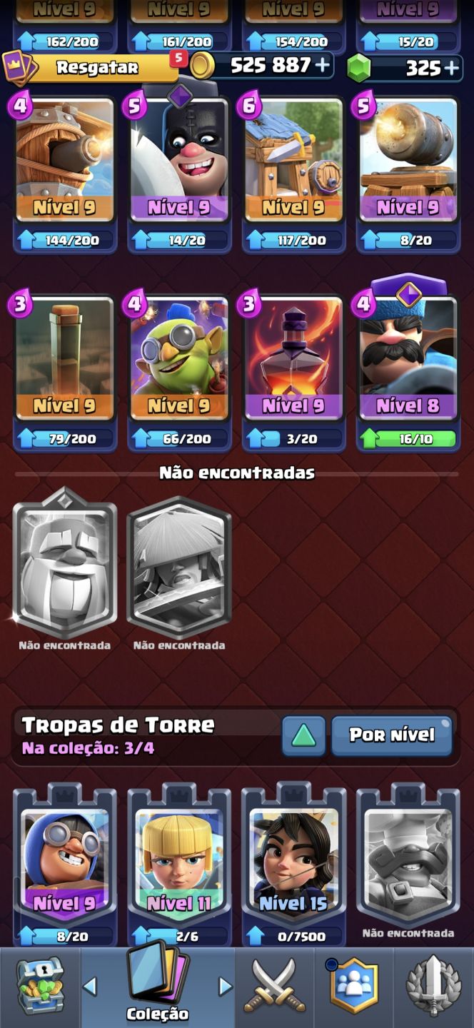 Conta Clash Royale 10k+ Troféus
