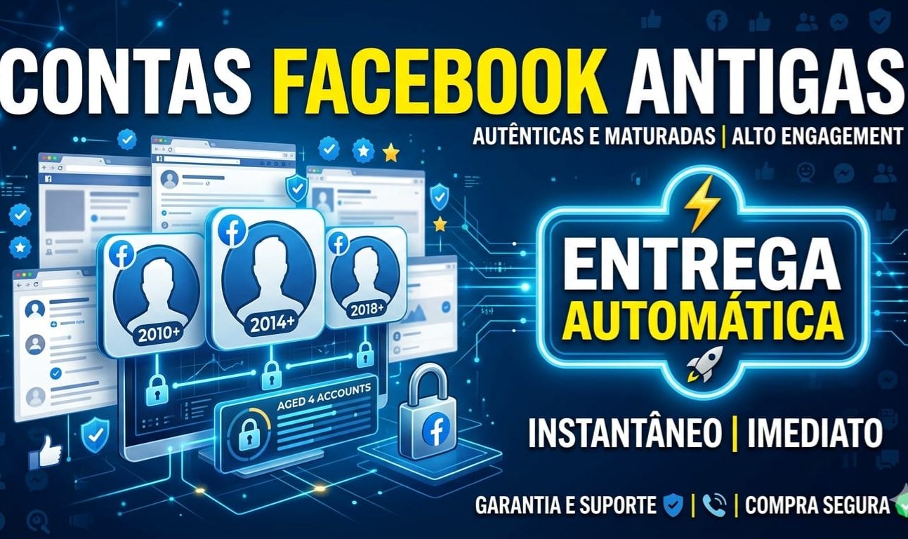CONTAS FACEBOOK BR ANTIGO (PREMIUM) | FAN PAGES