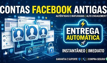 CONTAS FACEBOOK BR ANTIGO (PREMIUM) | BMs | FAN PAGES