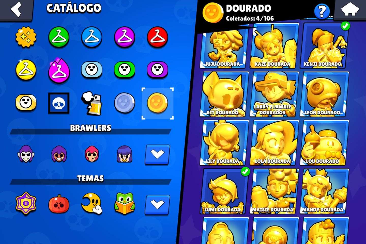 CONTA RARA, 148K TROFEUS +600 SKINS,FAMA ALIEN II, FULL BRAWLERS, FULL BUFFIES