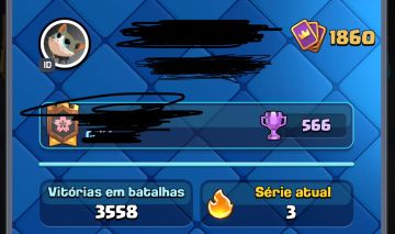 CONTA CLASH ROYALE 9 ANOS!!!