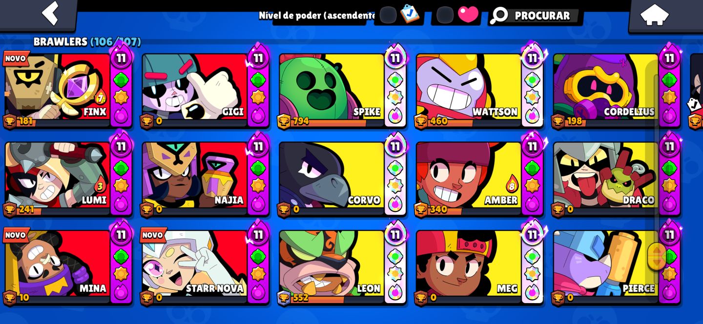 Conta Brawl Stars Tryhard