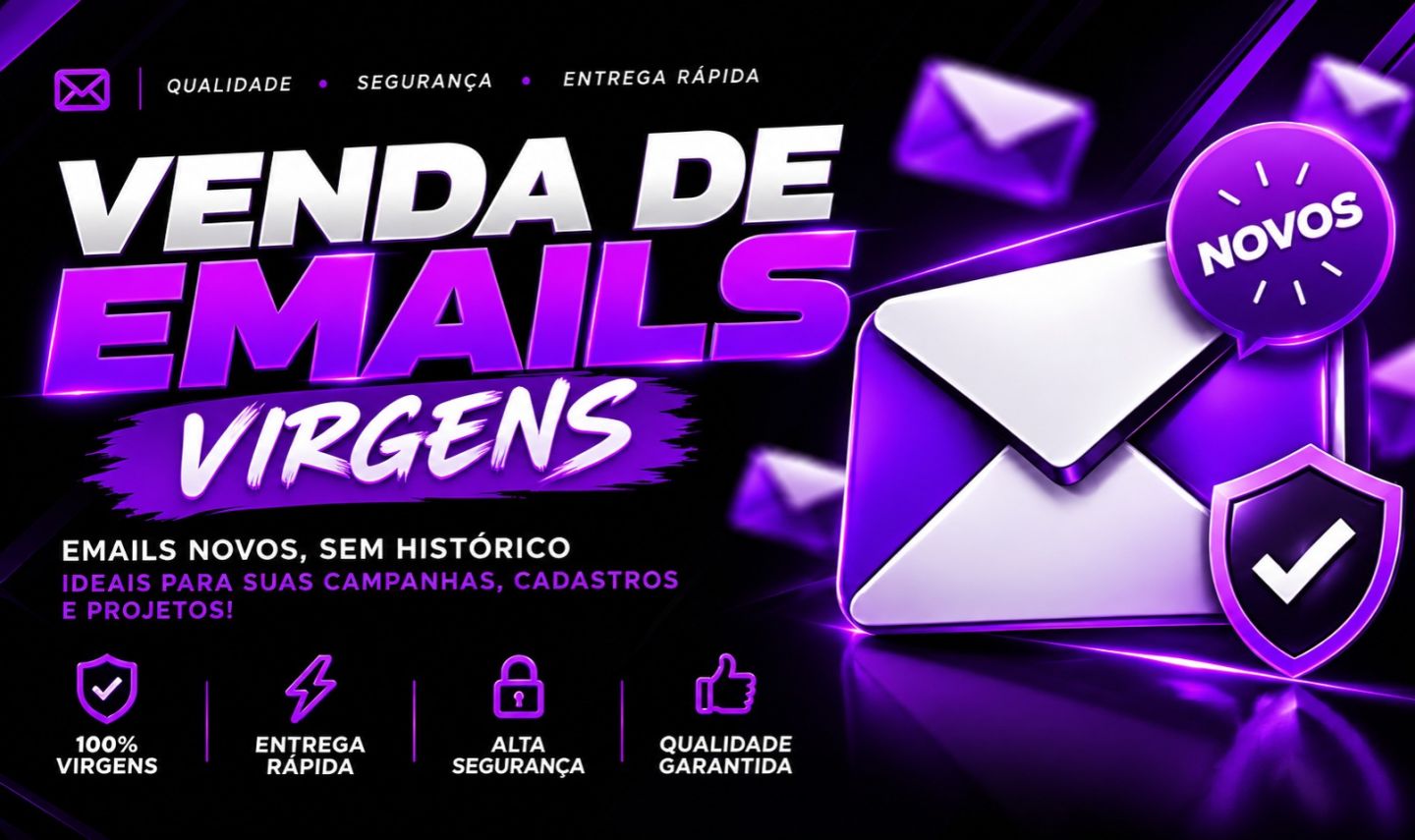 EMAIL VIRGEM | TODOS TIPOS DE SERVIÇO, GMAILS, JOGOS ...