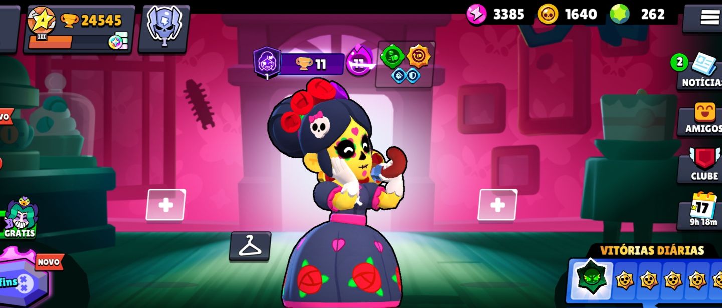 CONTA BRAWL STARS EXCLUSIVA COM SKINS MUITO DESEJADAS...