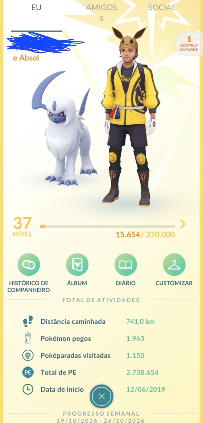 CONTA DE POKÉMON GO À VENDA! | Ideal pra quem quer começar