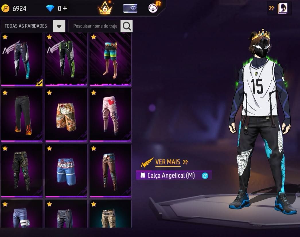 CONTA FF GEMADA COM ANIMAÇÃO DE KIT, ANGELICAL, SOMBRA ROXA, EVO, +500 PEITAS