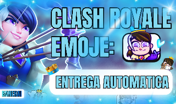 CLASH ROYALE Todos os Emojes no momento - [ENTREGA AUTOMATICA]