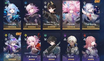 Conta endgame - Honkai Star Rail - ASIA