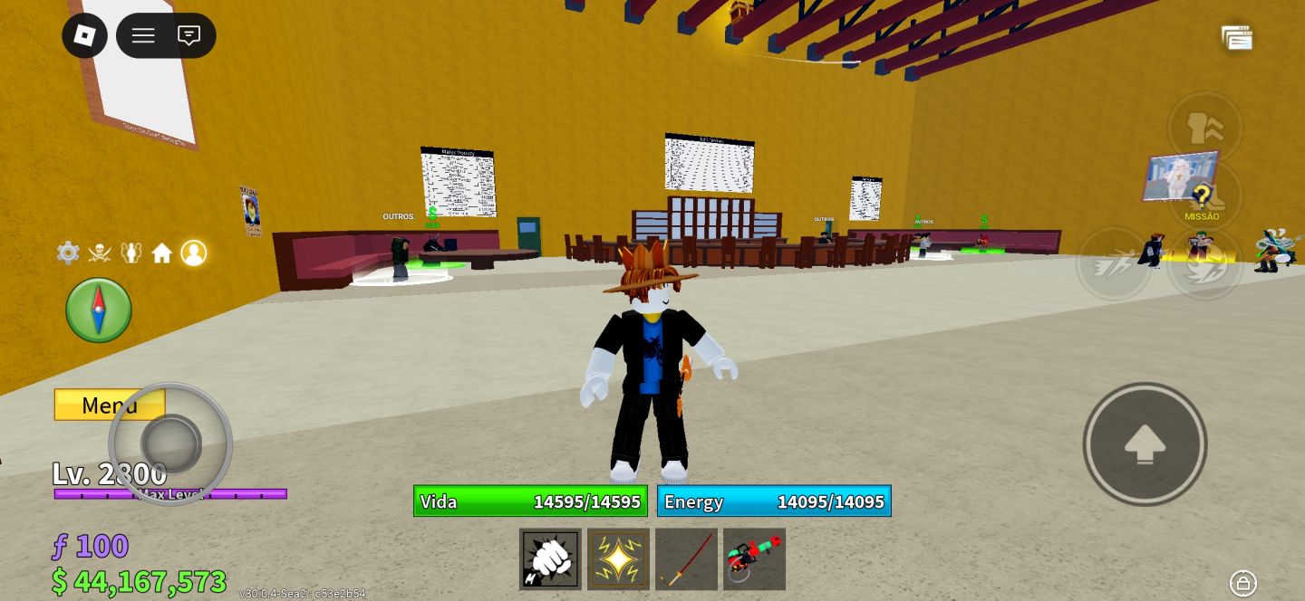 Contas BloxFruits 43M+ de Belli