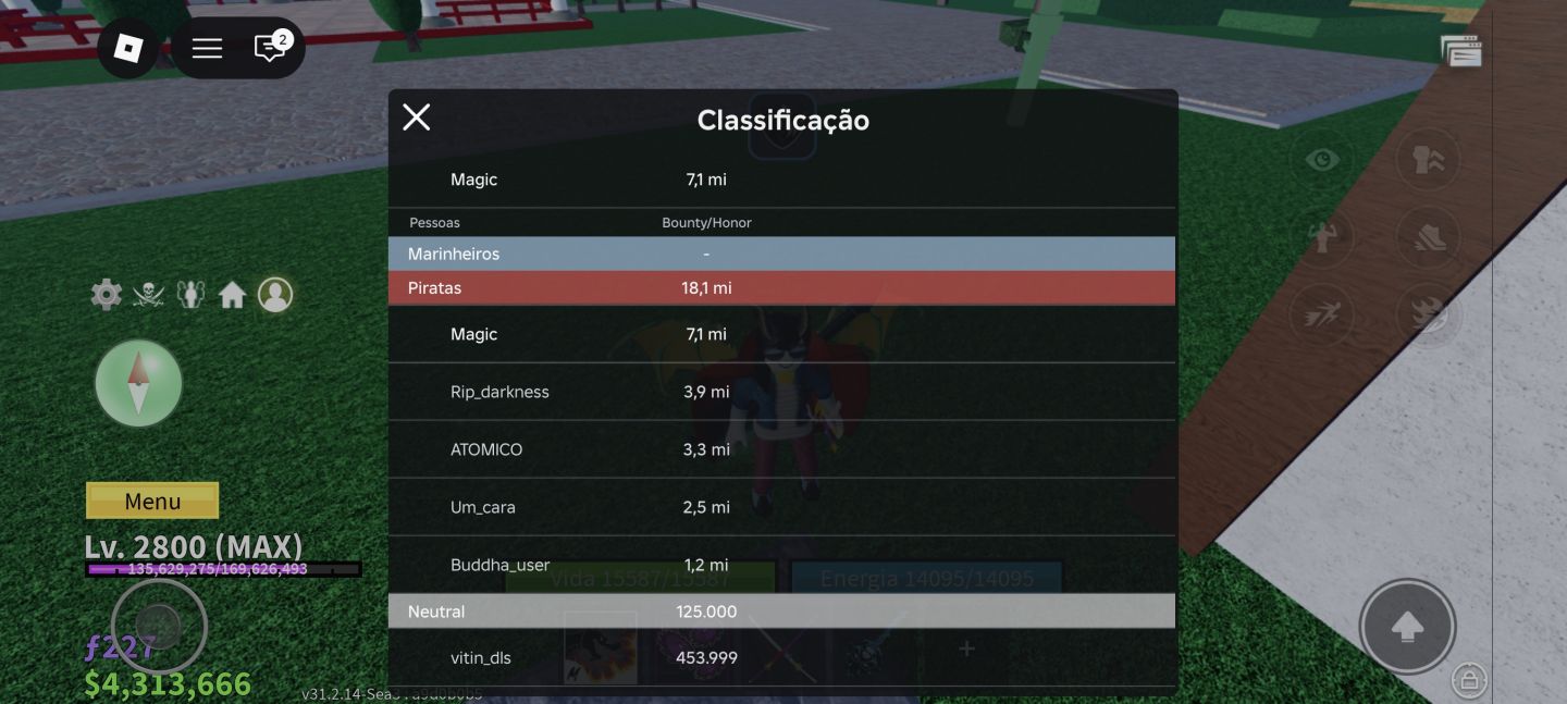 MELHOR CONTA DE BLOX FRUIT COM O MELHOR PREÇO