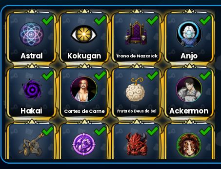 CONTA DE ANIME ASTRAl FULL PASS E SLAYERS 2