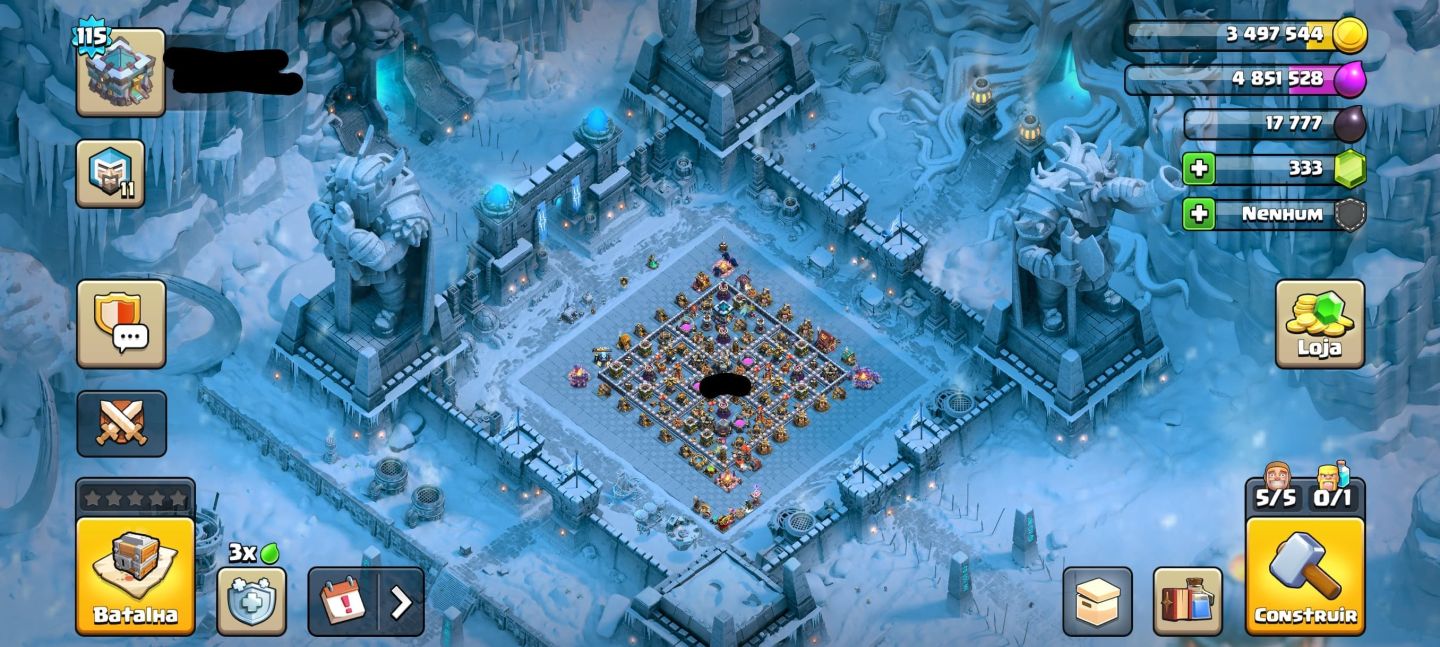 Conta COC Vila CV13 - SKINs Passe e Loja, Paisagem XXL