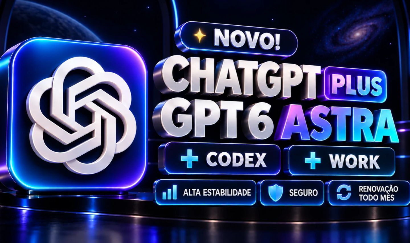 CHATGPT 5 PRO / BUNISSES / PLUS - PRIVADO / CODEX + WORK [MENSAL 30 DIAS]