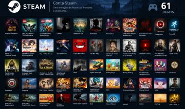 Conta Steam com 61 Jogos Excelente Custo-Benefício