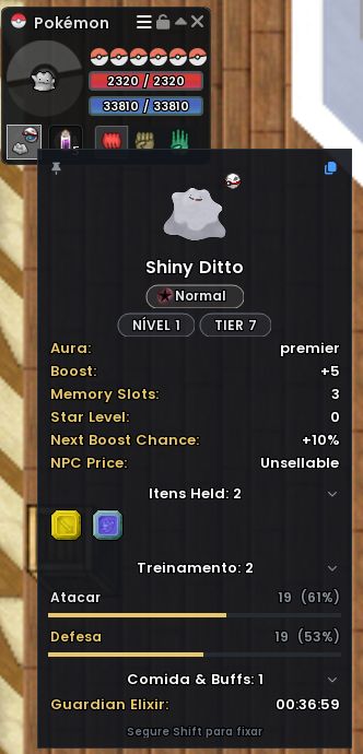 SHINY BLASTOISE/Shiny Ditto/Shiny Golem SERVIDOR SUN (PKA)