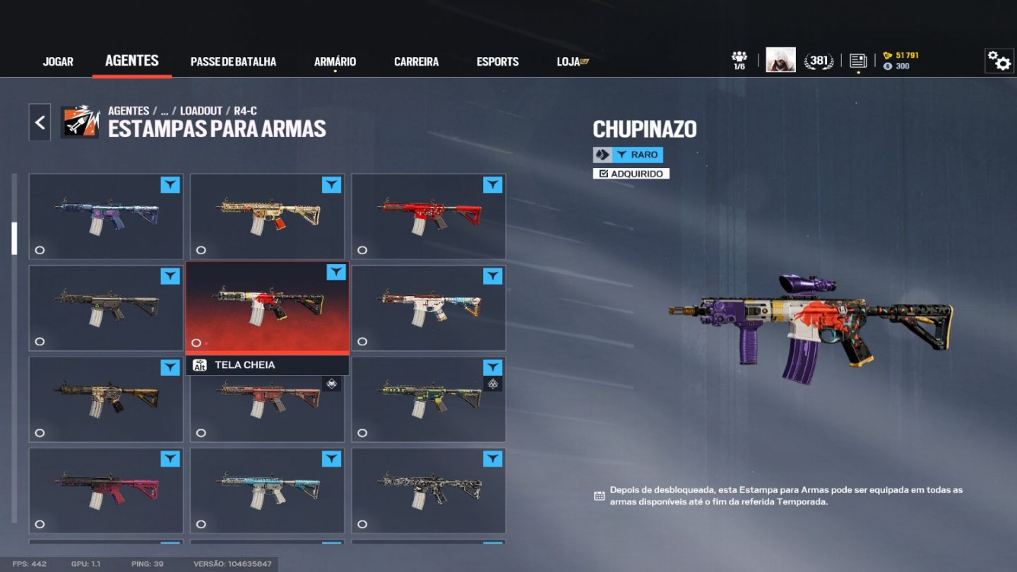 CONTA COM 05 CHAMPIONS -02 CARBONOS, Amuleto Pro League /Black Ice Verde R4C ASH