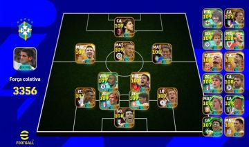 PES/EFOOTBALL 3356 FORÇA | 8.900 COINS | 1700+ EPICS | 89M GP | CONTA TOP ELITE