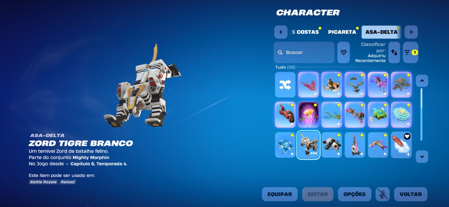 RENEGADA FLAMEJANTE + 45 SKINS + 58 ASAS + SONIC