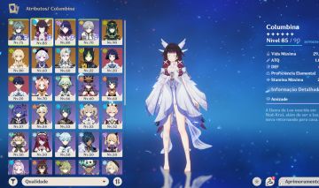 Nefer + Columbina + Lohen + Raiden + Neuvillete | Entrega Automática