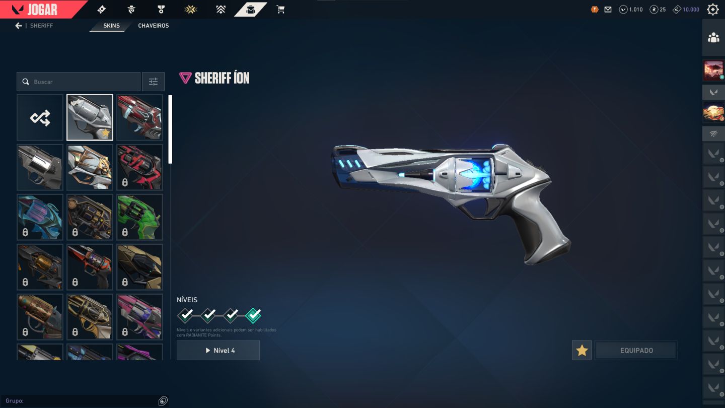 CONTA COM PACOTES CHAMPIONS E MUITAS SKINS / PREÇO NEGOCIAVEL