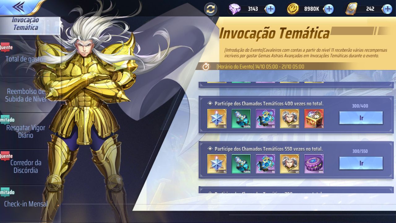 A150 - Conta boa pra pvp e para pve, varios personagens incluindo yohma