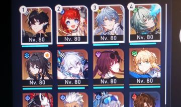 Conta com tribbie e1, sunday, anaxa, saber, Gilgamesh, etc