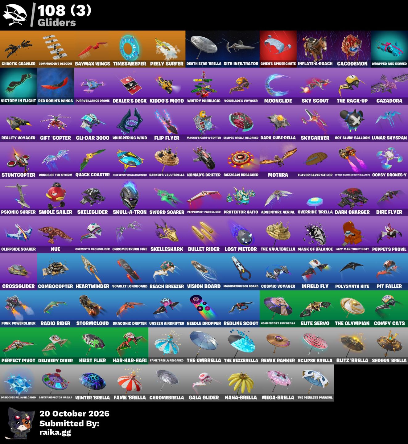 Conta Fortnite 120 skins Chun, Renegade, lebron, candy axe e reaper + 950 vbucks