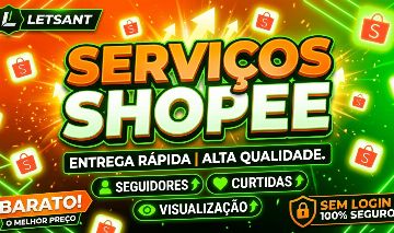Shopee Vídeos Curtidas | Seguidores | Envio Rápido