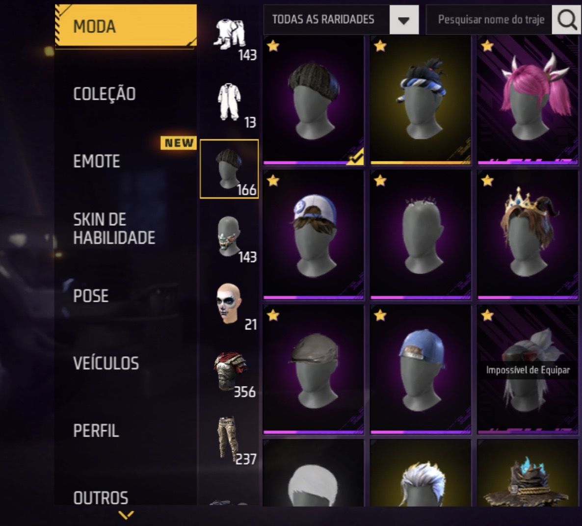 CONTA FREE FIRE GEMADA