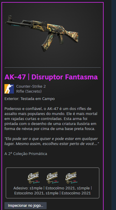 SKINS CS2 AK47, M4A4, M4A1-S, AWP