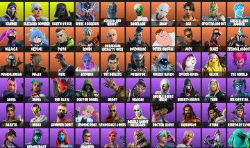 CONTA FORTNITE - 118 SKINS FULL | PODE ALTERAR E-MAIL