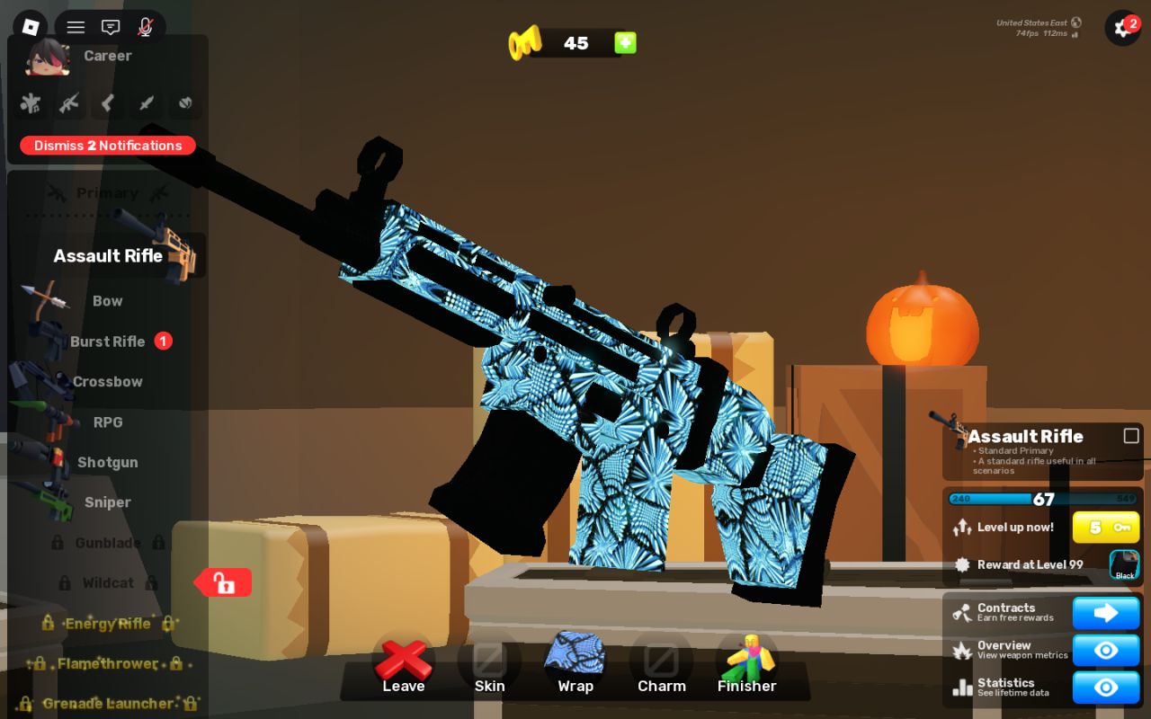 ROBLOX | CONTA BLOX FRUITS E RIVALS