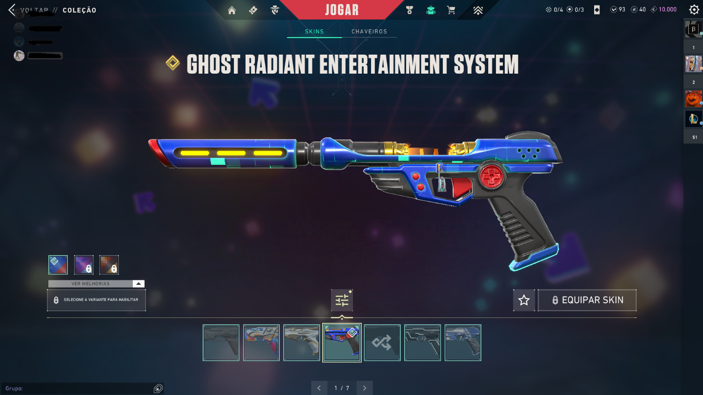 CONTA VALORANT BETA 1500+ GASTOS