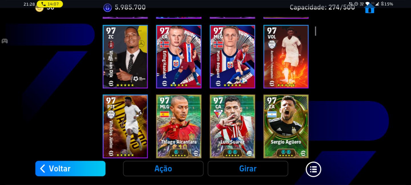 Conta de efootball 200