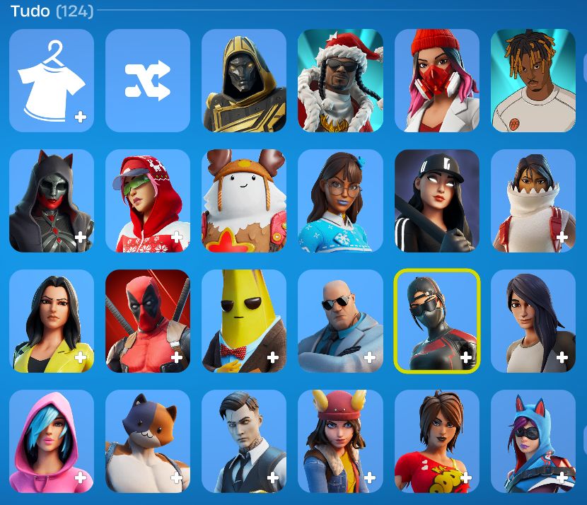 Conta Fortnite OLD (Season 4 e skins de bundles raros)