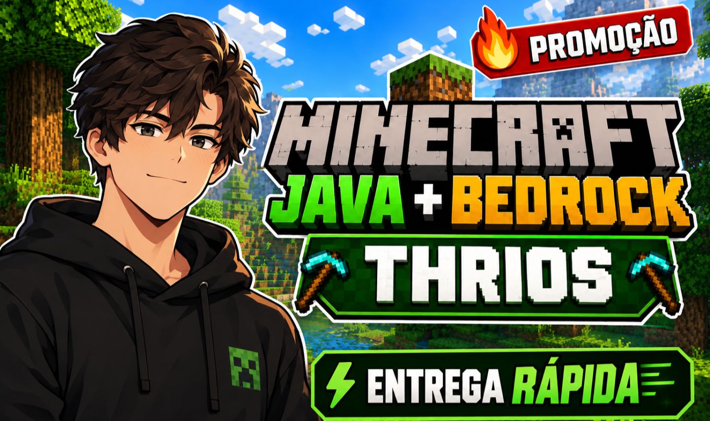 MINECRAFT JAVA + BEDROCK ORIGINAL | ENTREGA RÁPIDA