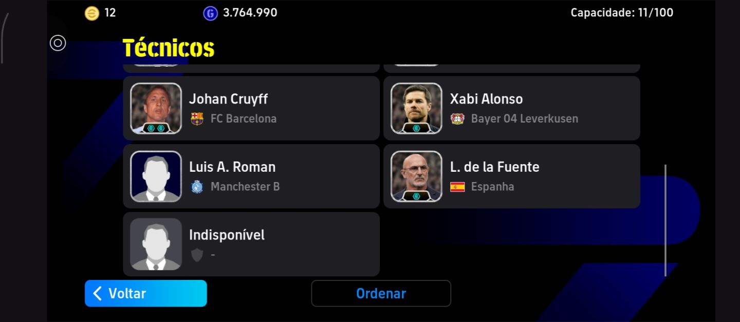 Conta eFootball para quem tá começando agora.