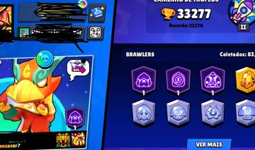 Conta da Brawl stars,pronta para jogar competitivo