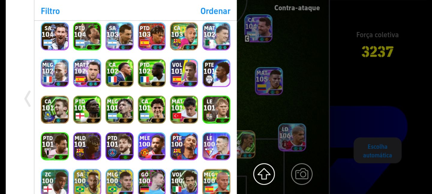 Conta de efootball] CR7 108 big time, Messi blitz culer, Modric, Araujo, Neuer