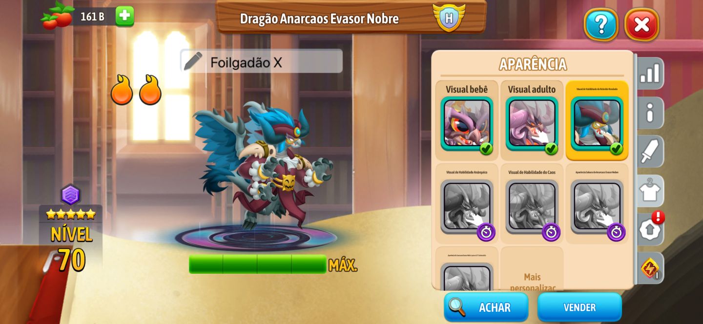 CONTA TOP DRAGON CITY - 5,28 MILHÕES DE GEMAS!