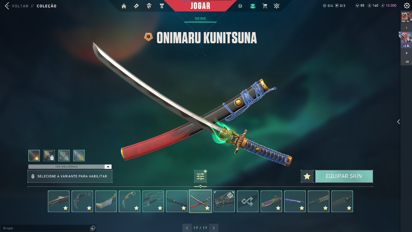 Conta Valorant VALOR NEGOCIÁVEL | Full acesso | R$ 4.000 gastos | Muita skin