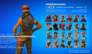 CONTA OG/ 226 SKINS/ CAVALEIRO NEGRO/ RENEGADE/ AERIAL/ SALVE O MUNDO FUNDADOR