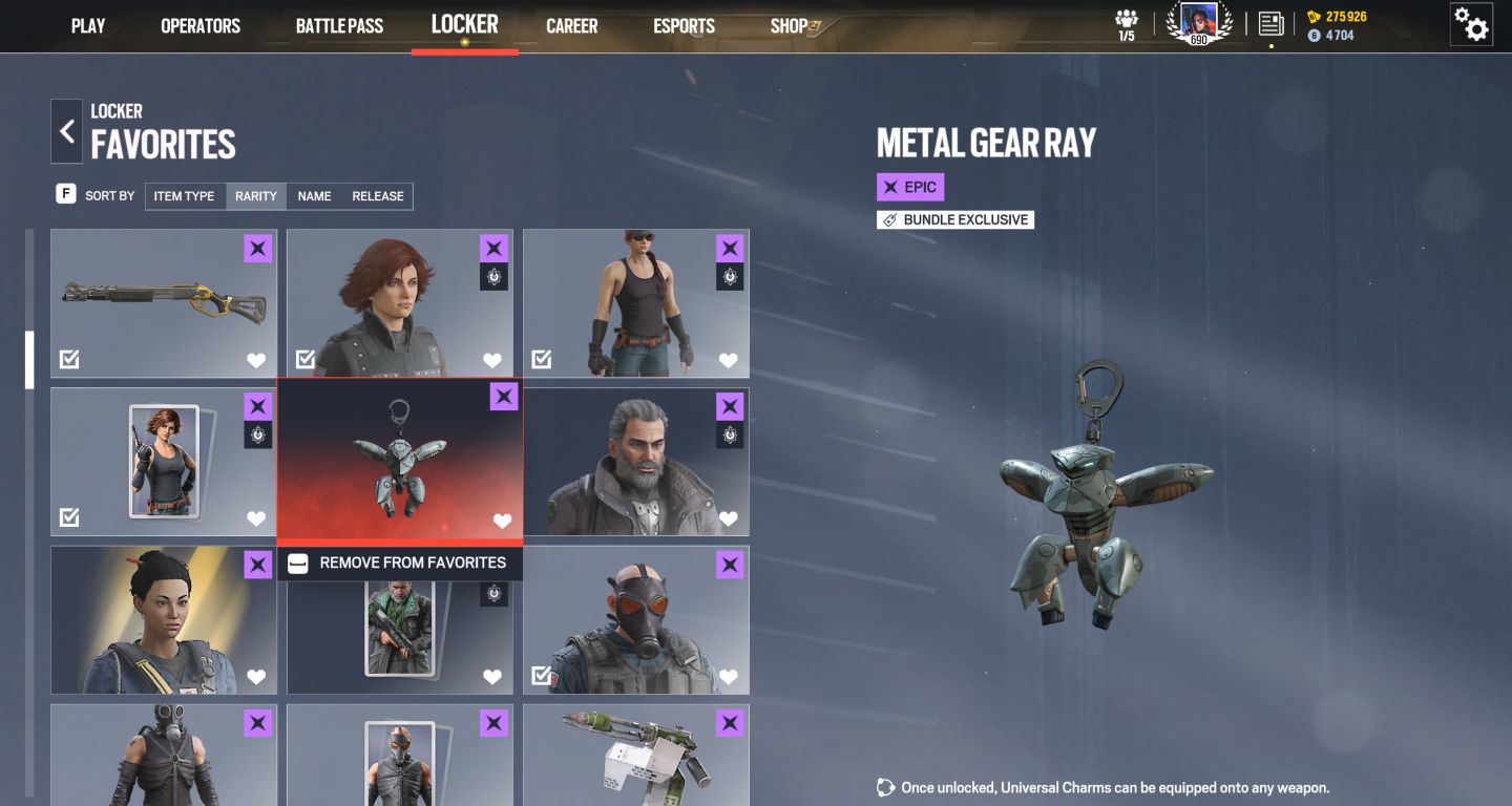 Conta R6 Level 690 / Ubisoft Level 104 + Créditos e Skins