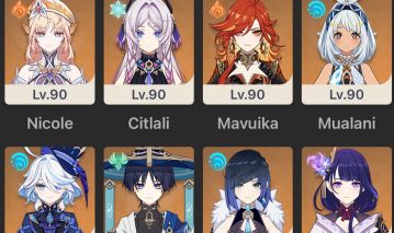 Conta Genshin ar 57 server América