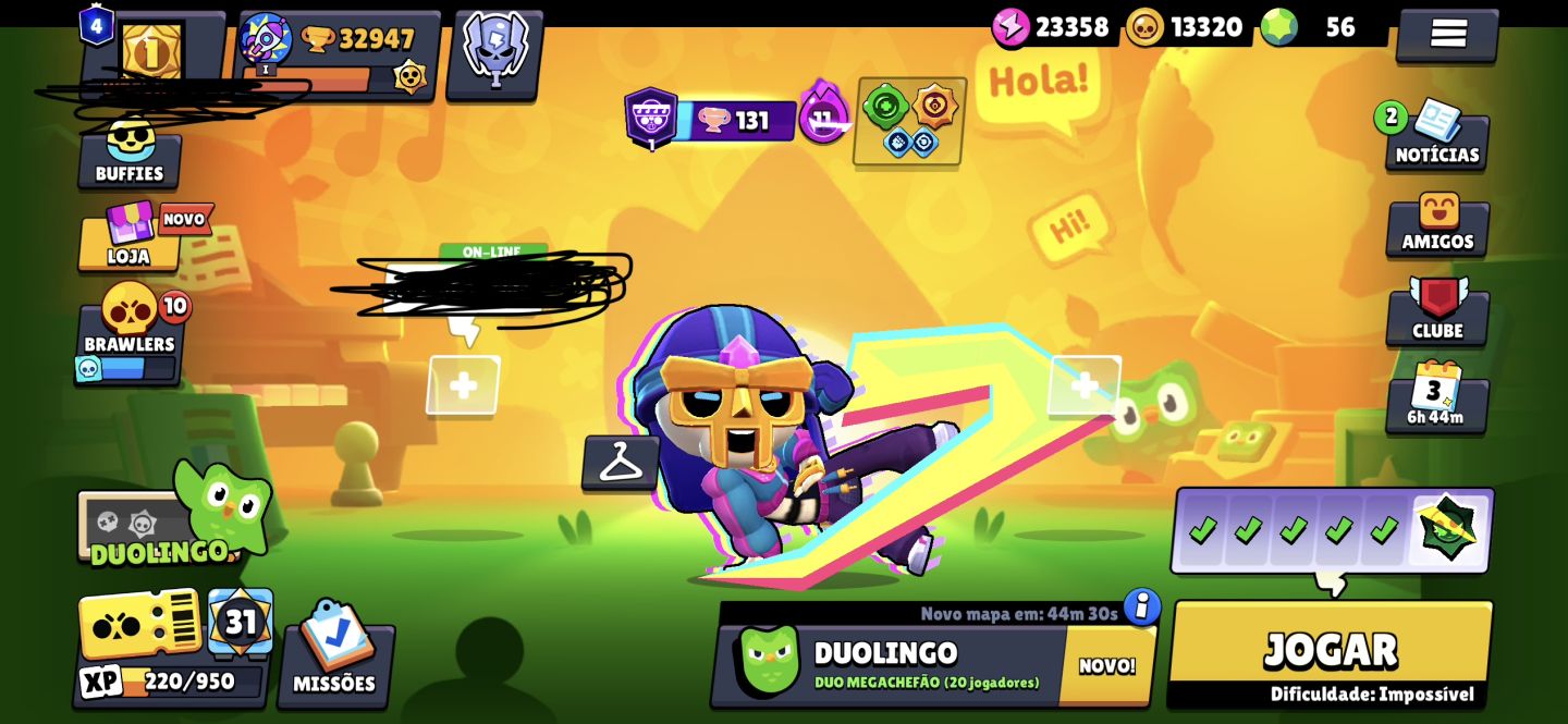 Brawl Stars +2 brindes (A mais barata da plataforma)